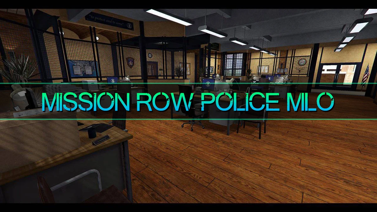 Mission Row Police MLO – Fully Open Source | FiveM Ready